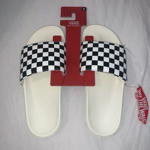 Vans checkerboard slide-on sandals